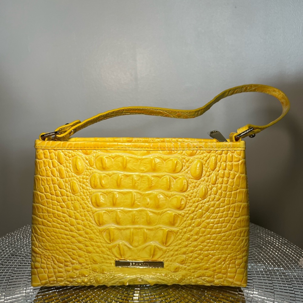❌SOLD❌ BRAHMIN | Lorelei Buttercup Melbourne Leather Bag